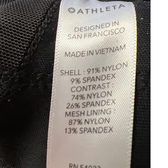 Athleta Black Cargo Leggings with Zipper Details - Picture 4 of 4